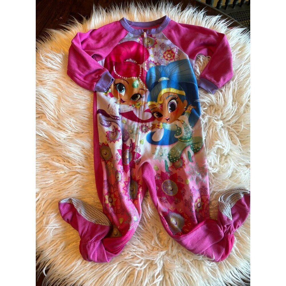 💛10/$13 or 5/$7- 5T Nickelodeon Footed Sleeper Pajamas